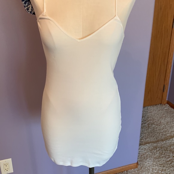 Joie Dress with attached long Cotton Slip, size XS - Picture 10 of 16